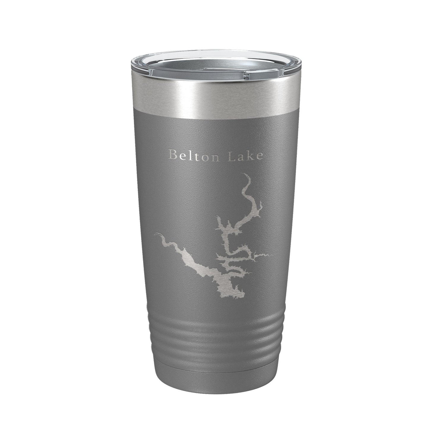 Belton Lake Map Tumbler Travel Mug Insulated Laser Engraved Coffee Cup Texas 20 oz-16