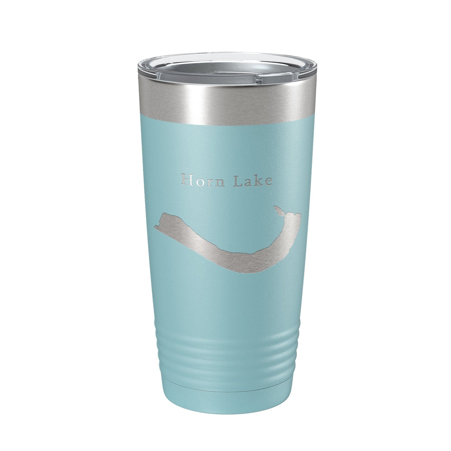 Horn Lake Map Tumbler Travel Mug Insulated Laser Engraved Coffee Cup Mississippi 20 oz-13