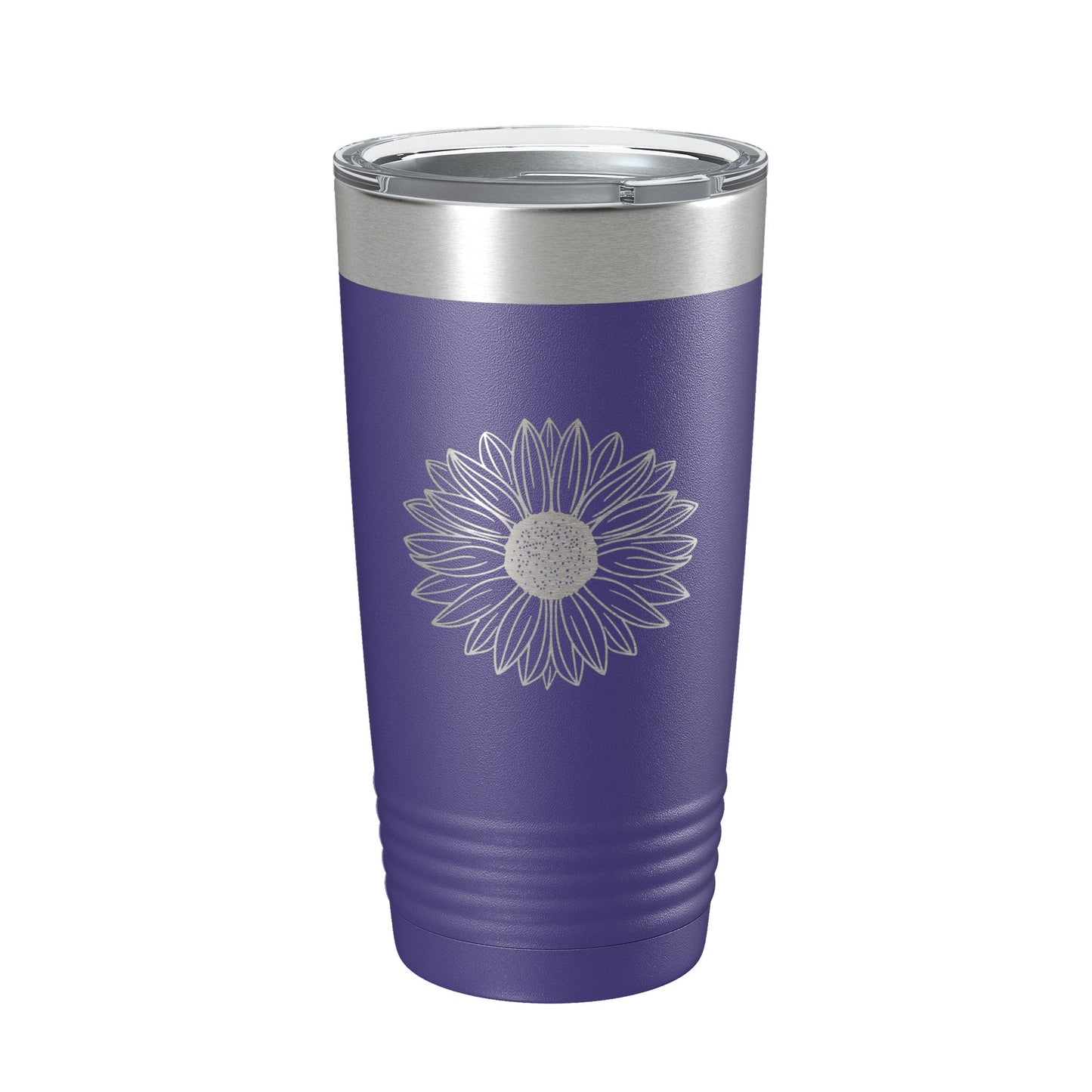 Sunflower Tumbler Sun Flower Gift For Women Travel Mug Insulated Laser Engraved Coffee Cup 20 oz-15