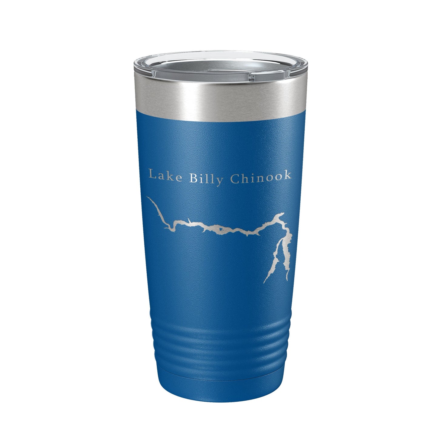 Lake Billy Chinook Map Tumbler Travel Mug Insulated Laser Engraved Coffee Cup Oregon 20 oz-6