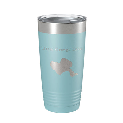 Little Orange Lake Map Tumbler Travel Mug Insulated Laser Engraved Coffee Cup Florida 20 oz-13