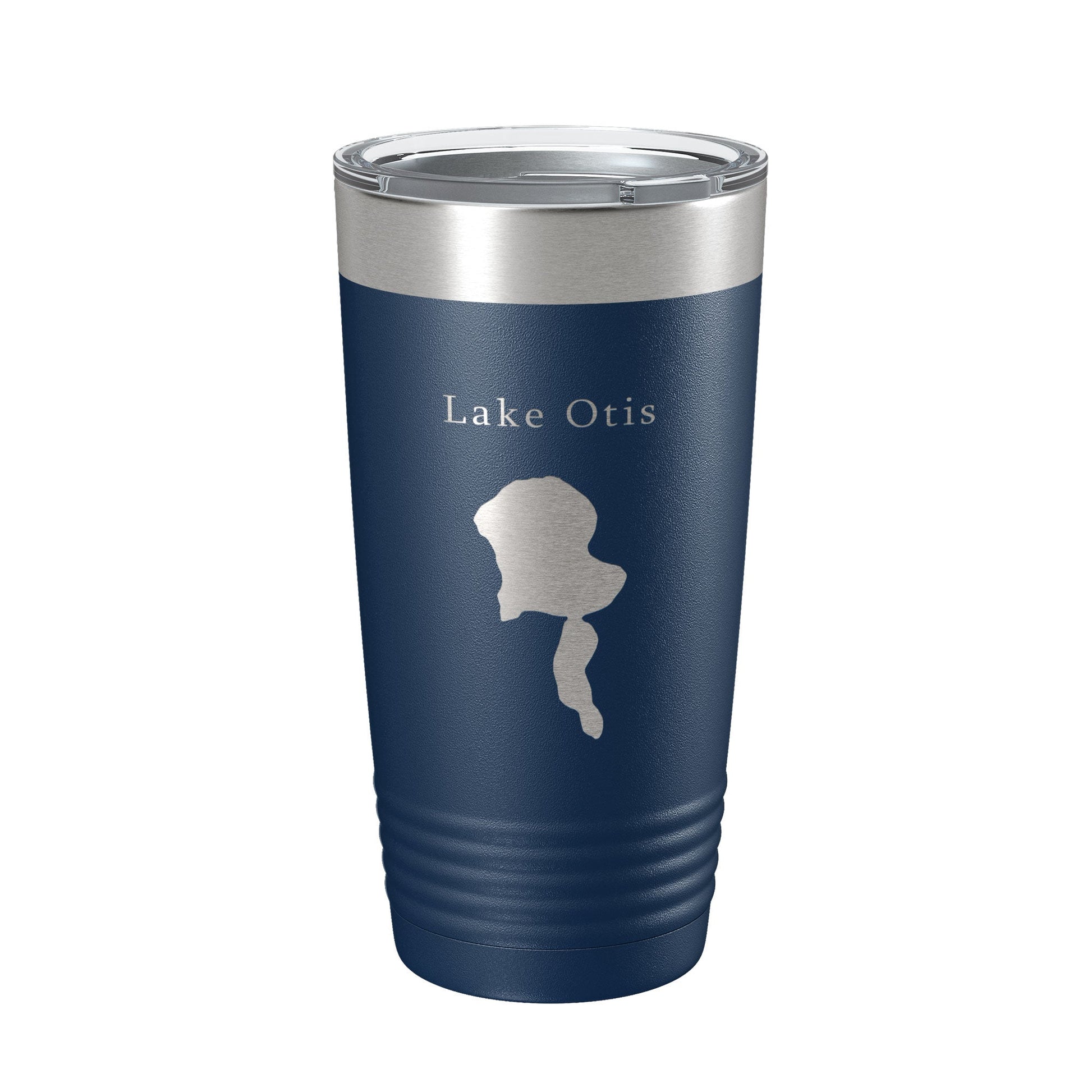 Lake Otis Map Tumbler Travel Mug Insulated Laser Engraved Coffee Cup Florida 20 oz-2