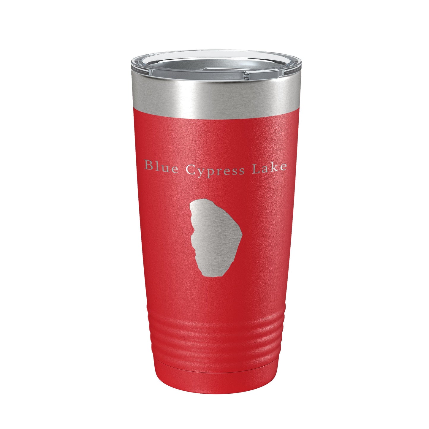 Blue Cypress Lake Map Tumbler Travel Mug Insulated Laser Engraved Coffee Cup Florida 20 oz-10