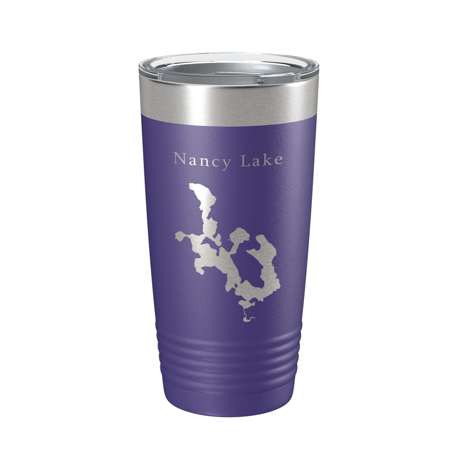 Nancy Lake Map Tumbler Travel Mug Insulated Laser Engraved Coffee Cup Alaska 20 oz-15
