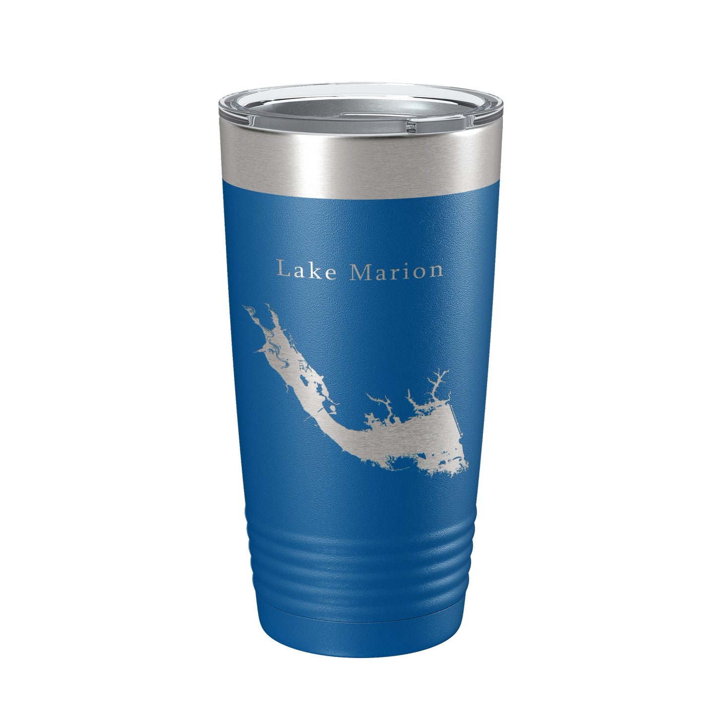 Lake Marion Map Tumbler Travel Mug Insulated Laser Engraved Coffee Cup South Carolina 20 oz-6