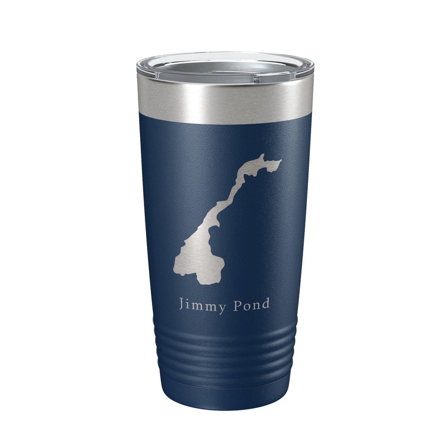 Jimmy Pond Tumbler Lake Map Travel Mug Insulated Laser Engraved Coffee Cup Maine 20 oz-8