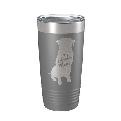 Labrador Retriever Lab Mom Tumbler Dog Travel Mug Gift Insulated Laser Engraved Coffee Cup 20 oz-16