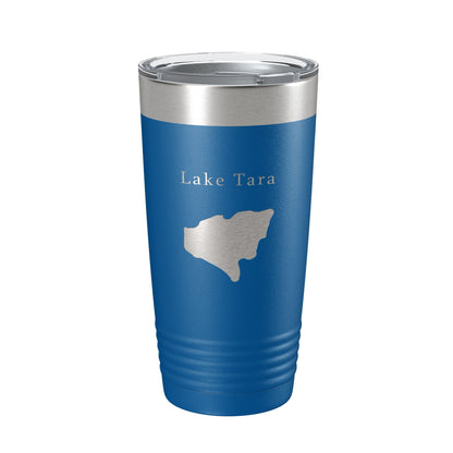 Lake Tara Map Tumbler Travel Mug Insulated Laser Engraved Coffee Cup Georgia 20 oz-6