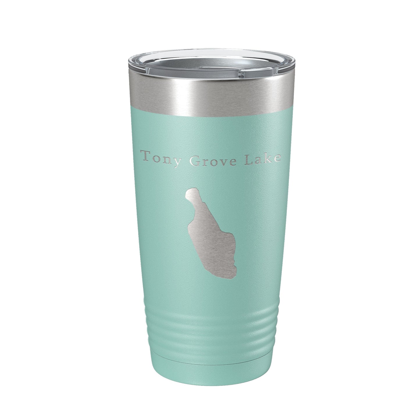 Tony Grove Lake Map Tumbler Travel Mug Insulated Laser Engraved Coffee Cup Utah 20 oz-12
