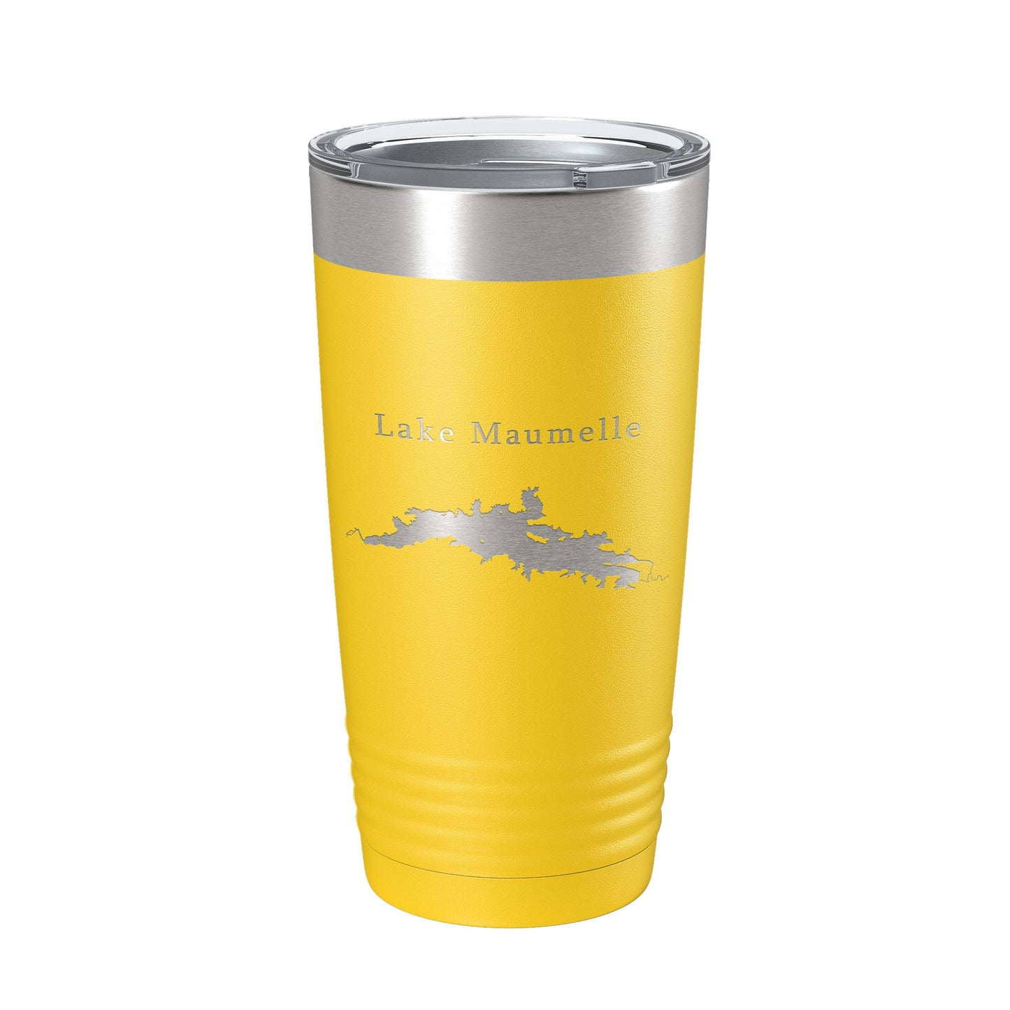 Lake Maumelle Map Tumbler Travel Mug Insulated Laser Engraved Coffee Cup Arkansas 20 oz-19