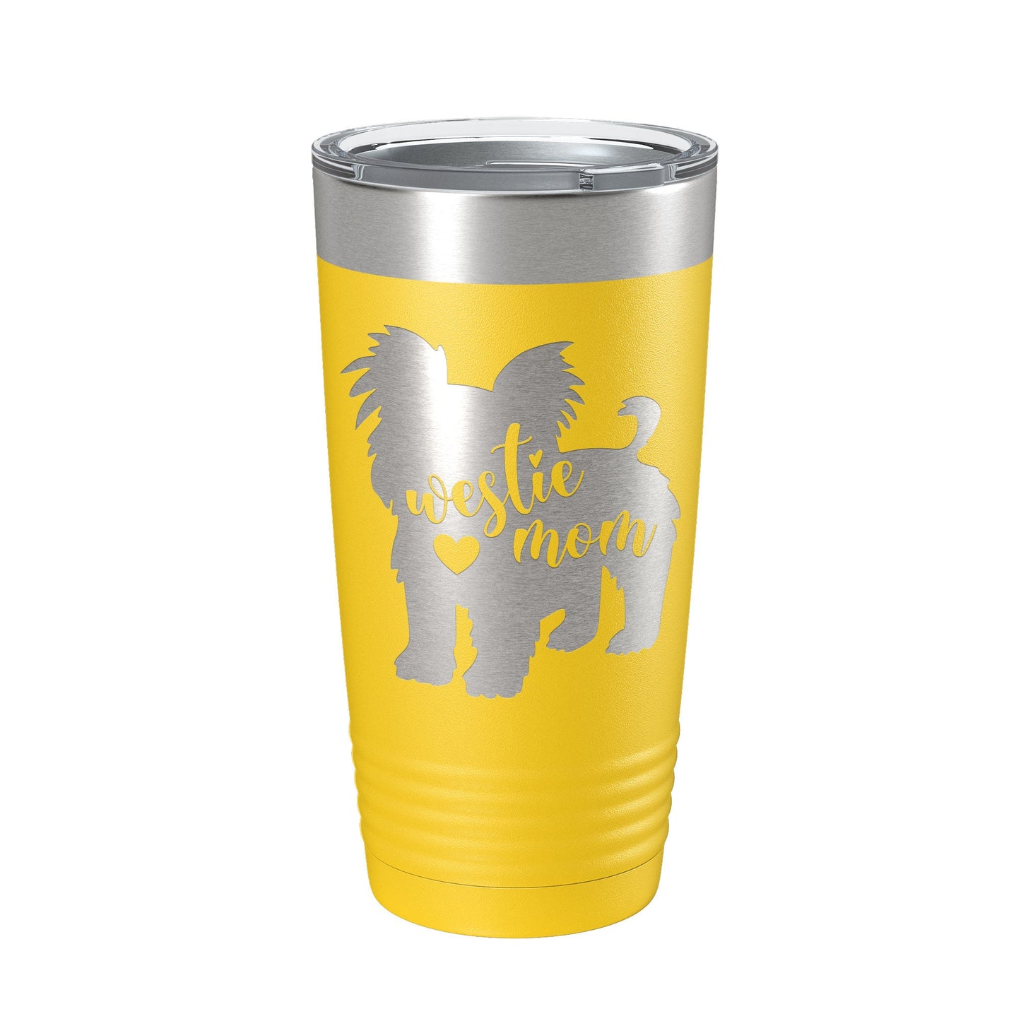 Westie Dog Mom Tumbler West Highland White Terrier Travel Mug Gift Insulated Laser Engraved Coffee Cup 20 oz-19