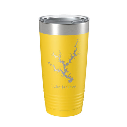 Lake Jackson Map Tumbler Travel Mug Insulated Laser Engraved Coffee Cup Georgia 20 oz-19