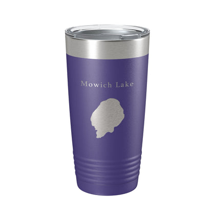 Mowich Lake Map Tumbler Travel Mug Insulated Laser Engraved Coffee Cup Washington 20 oz-15