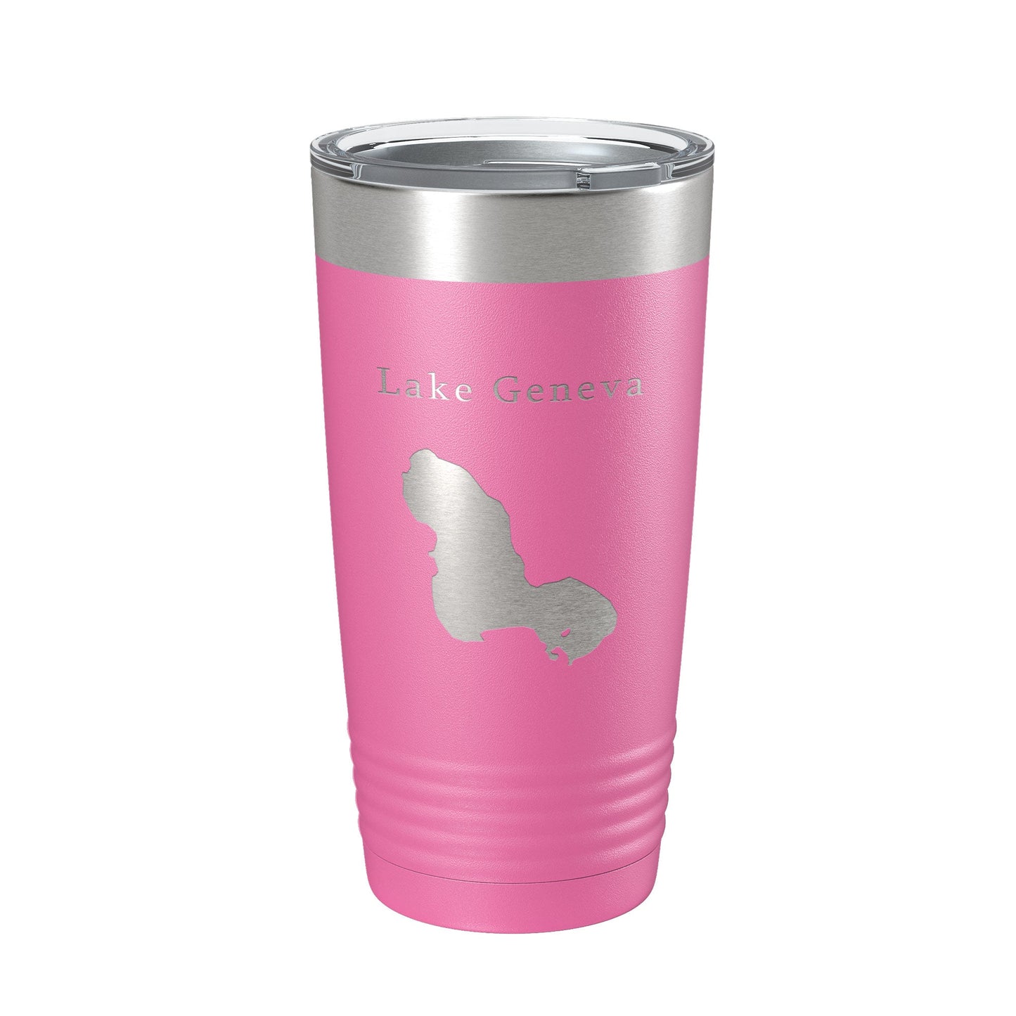 Lake Geneva Map Tumbler Travel Mug Insulated Laser Engraved Coffee Cup Florida 20 oz-11