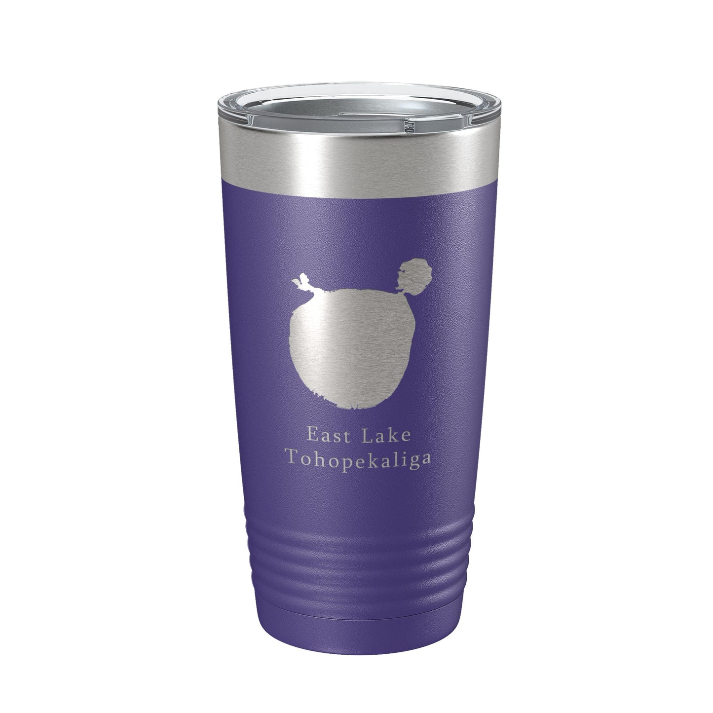 East Lake Tohopekaliga Map Tumbler Travel Mug Insulated Laser Engraved Coffee Cup Florida 20 oz-15