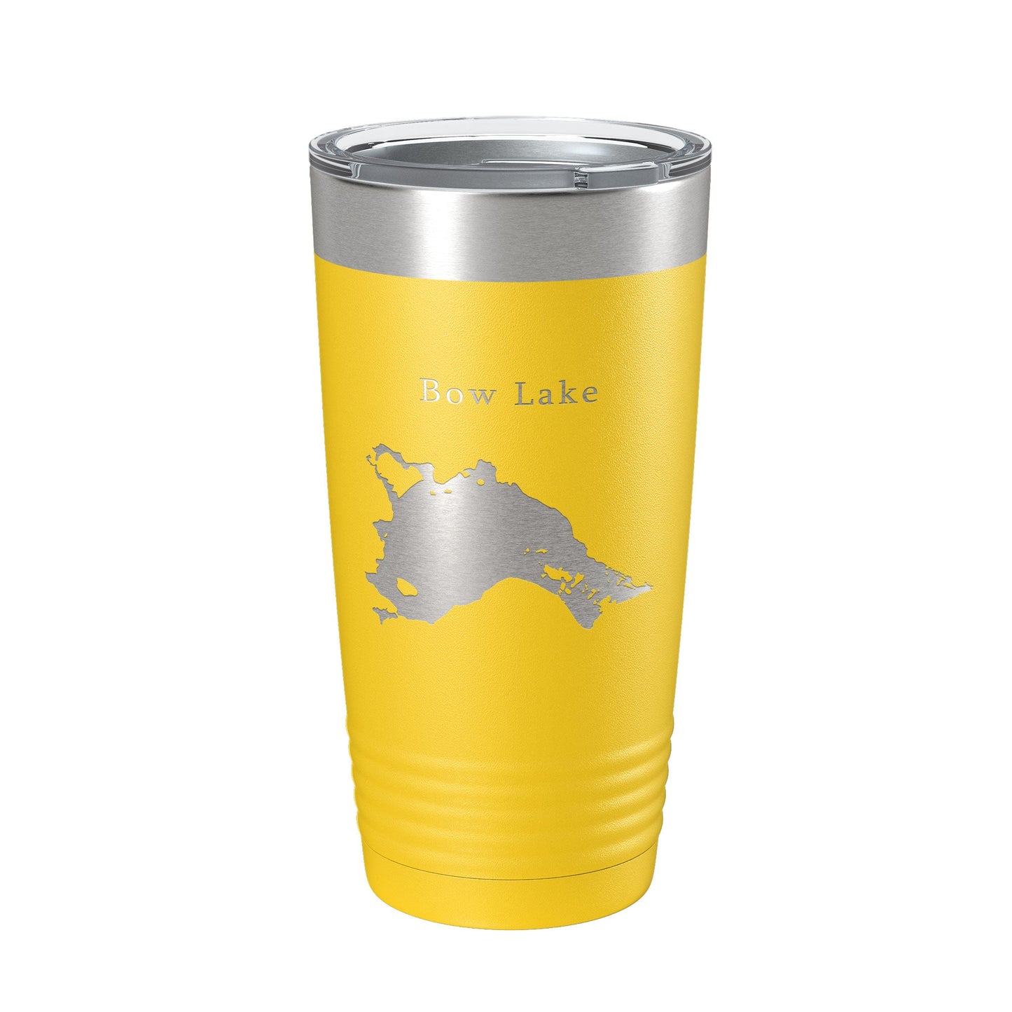 Bow Lake Map Tumbler Travel Mug Insulated Laser Engraved Coffee Cup New Hampshire 20 oz-19
