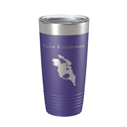 Lake Kissimmee Map Tumbler Travel Mug Insulated Laser Engraved Coffee Cup Florida 20 oz-15
