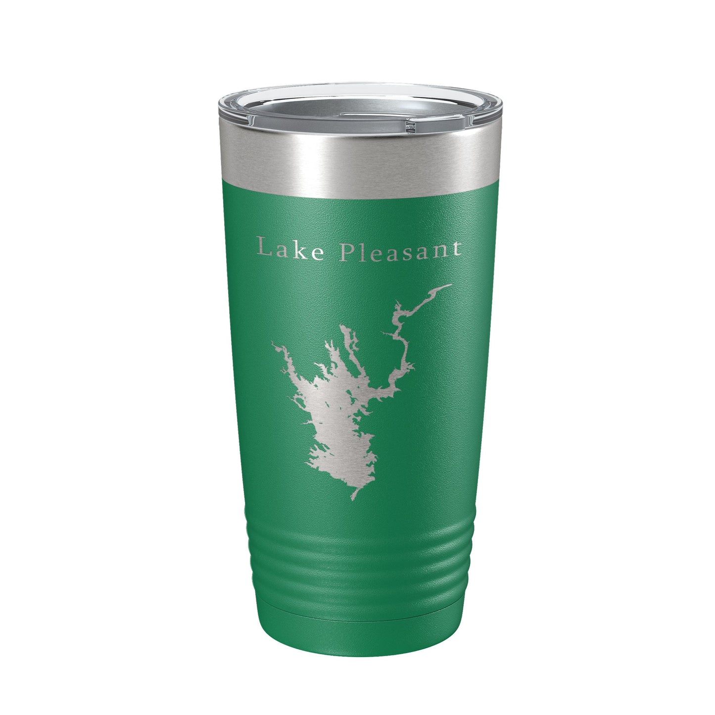 Lake Pleasant Map Tumbler Travel Mug Insulated Laser Engraved Coffee Cup Arizona 20 oz-9