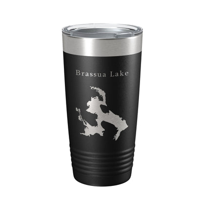 Brassua Lake Map Tumbler Travel Mug Insulated Laser Engraved Coffee Cup Maine Moose River 20 oz-5