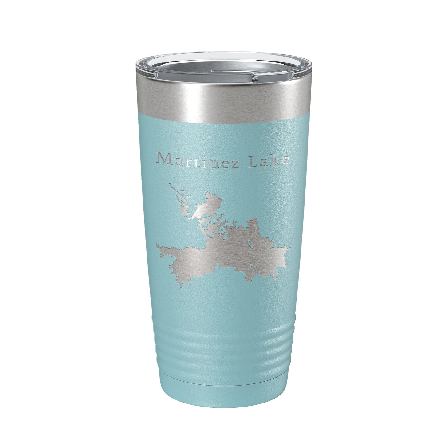 Martinez Lake Map Tumbler Travel Mug Insulated Laser Engraved Coffee Cup Arizona 20 oz-13