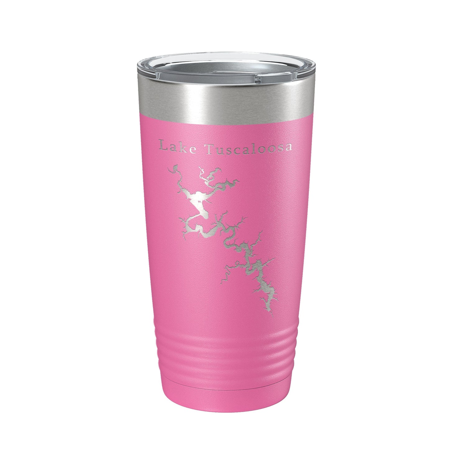 Lake Tuscaloosa Map Tumbler Travel Mug Insulated Laser Engraved Coffee Cup Alabama 20 oz-11
