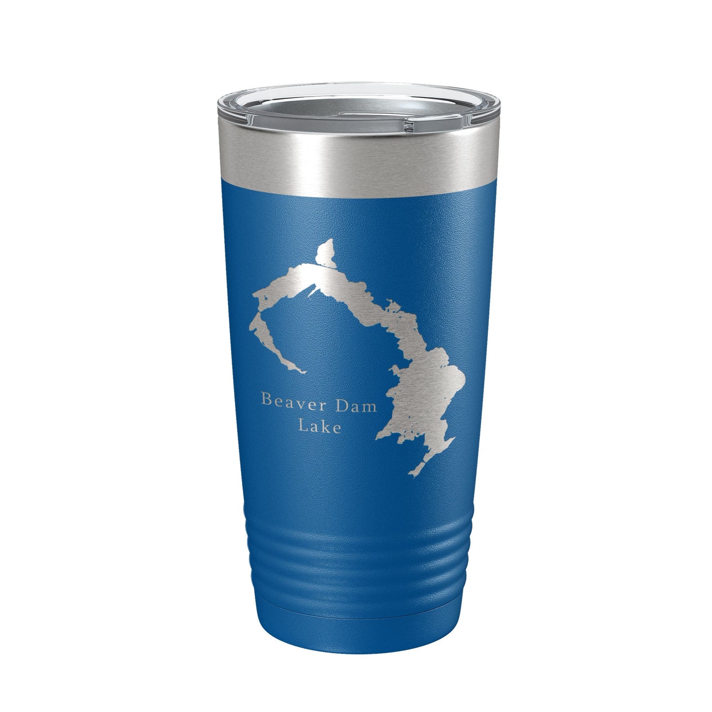 Beaver Dam Lake Map Tumbler Travel Mug Insulated Laser Engraved Coffee Cup Wisconsin 20 oz-6