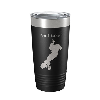 Gull Lake Map Tumbler Travel Mug Insulated Laser Engraved Coffee Cup Minnesota 20 oz-5