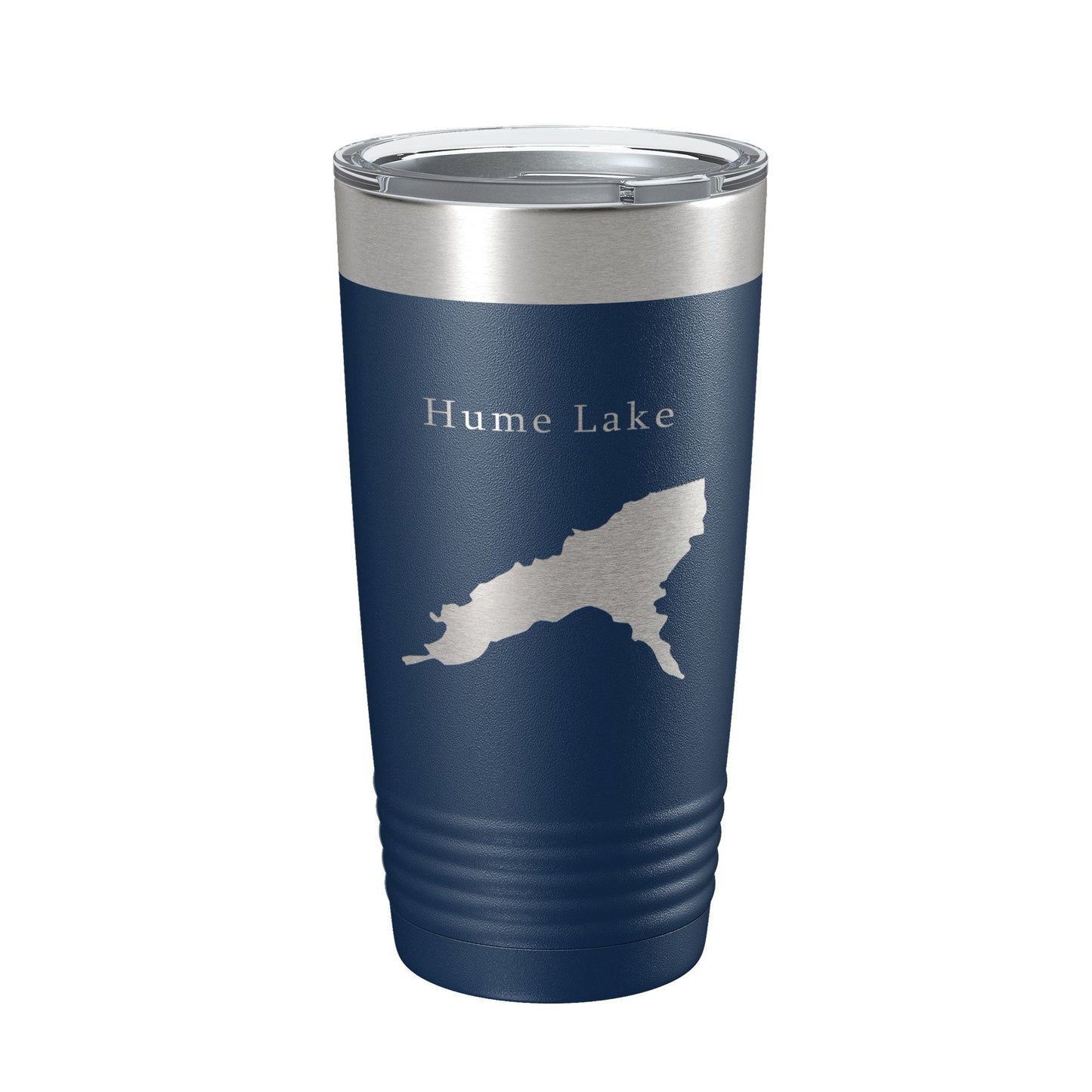 Hume Lake Map Tumbler Travel Mug Insulated Laser Engraved Coffee Cup California 20 oz-2