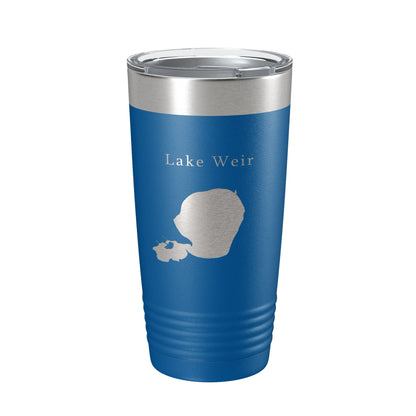 Lake Weir Map Tumbler Travel Mug Insulated Laser Engraved Coffee Cup Florida 20 oz-6