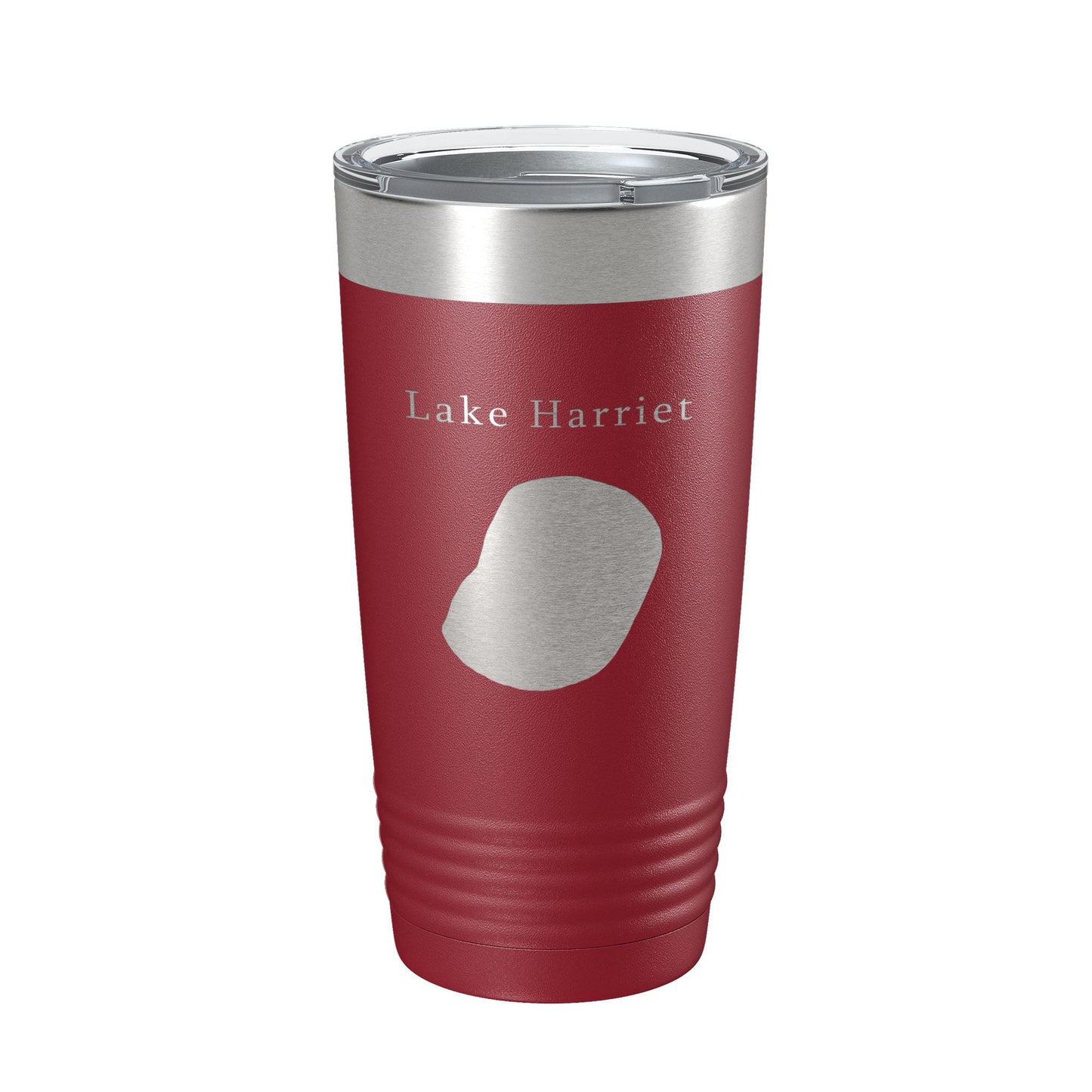 Lake Harriet Map Tumbler Travel Mug Insulated Laser Engraved Coffee Cup Minnesota 20 oz-18