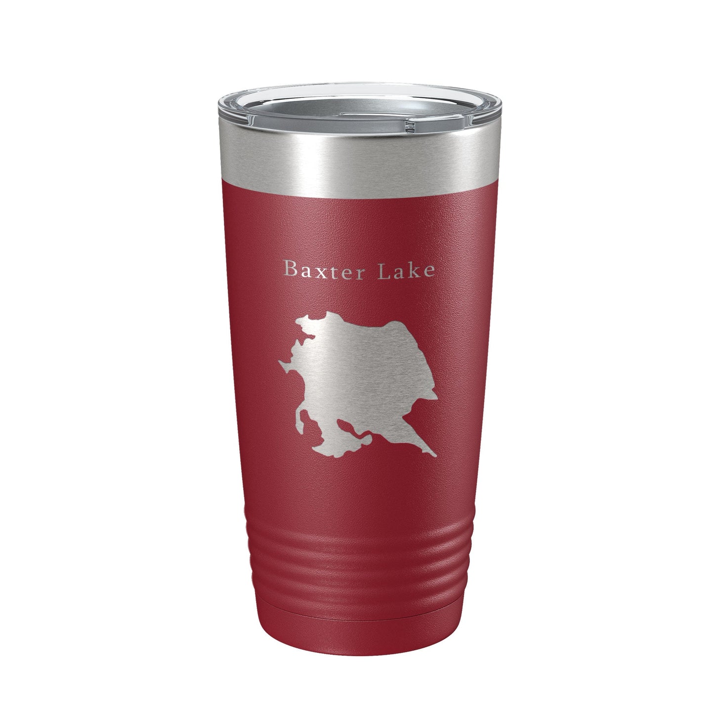 Baxter Lake Map Tumbler Travel Mug Insulated Laser Engraved Coffee Cup Rochester New Hampshire 20 oz-18