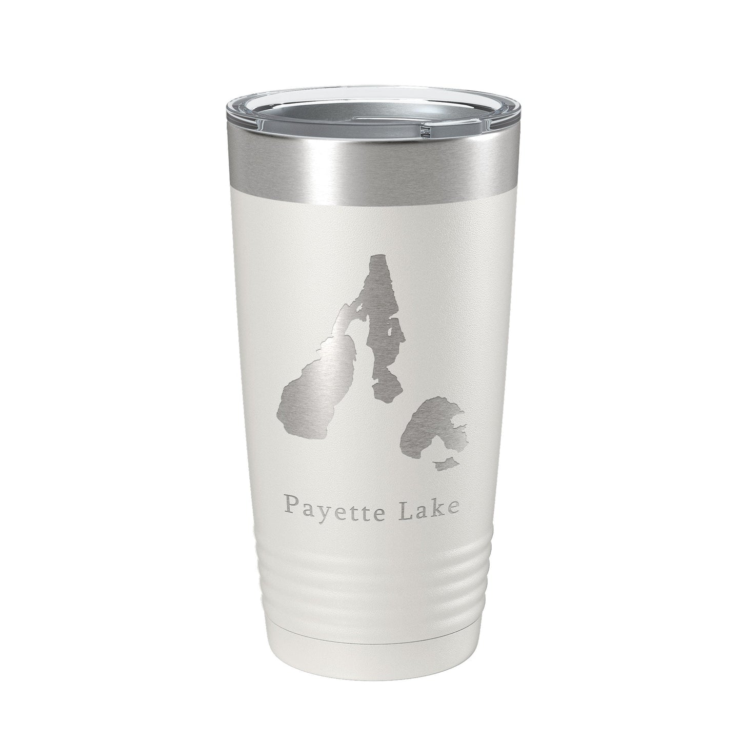 Payette Lake Map Tumbler Travel Mug Insulated Laser Engraved Coffee Cup Idaho 20 oz-7