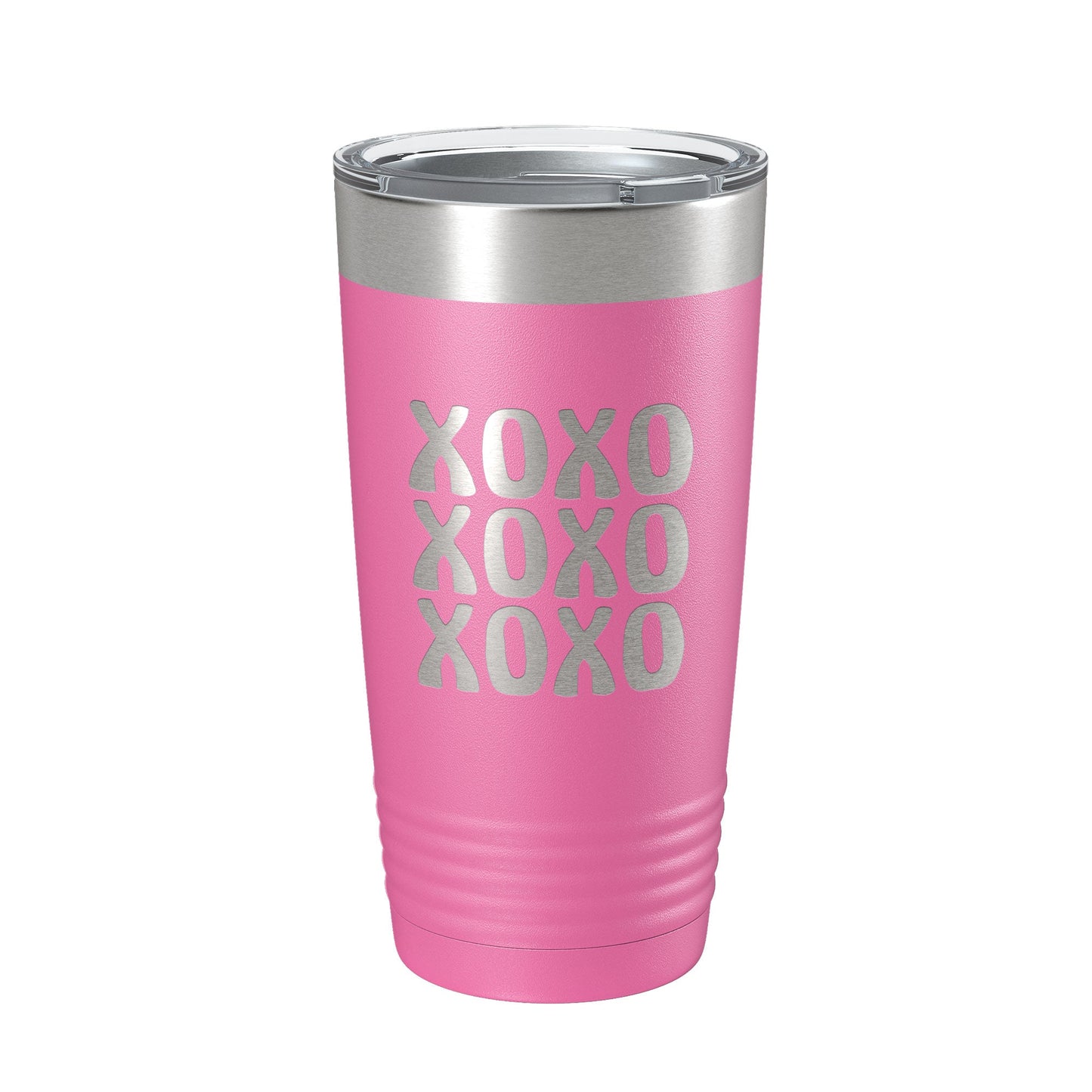 XOXO Tumbler Hugs And Kisses Travel Mug Insulated Laser Engraved Coffee Cup 20 oz-11