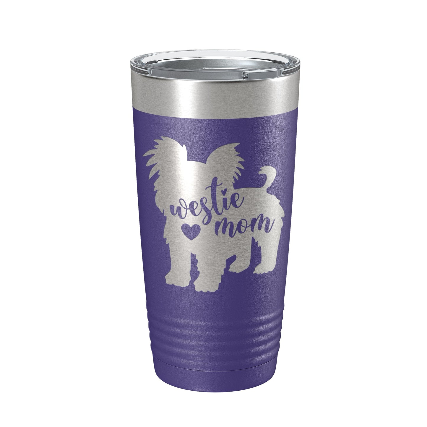 Westie Dog Mom Tumbler West Highland White Terrier Travel Mug Gift Insulated Laser Engraved Coffee Cup 20 oz-15