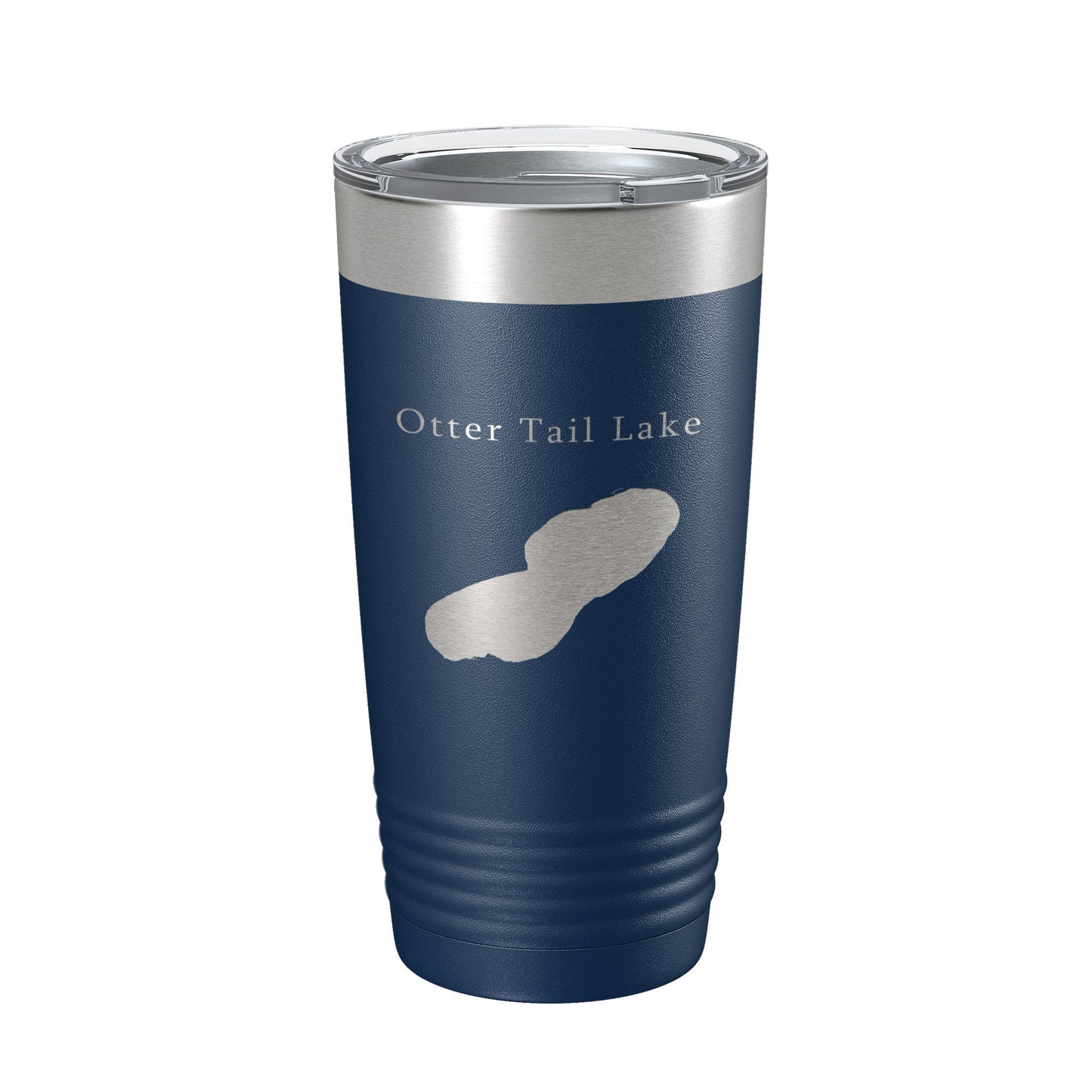 Otter Tail Lake Map Tumbler Travel Mug Insulated Laser Engraved Coffee Cup Minnesota 20 oz-8