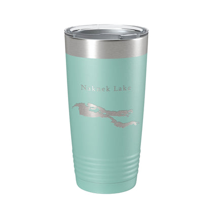 Naknek Lake Map Tumbler Travel Mug Insulated Laser Engraved Coffee Cup Alaska 20 oz-12