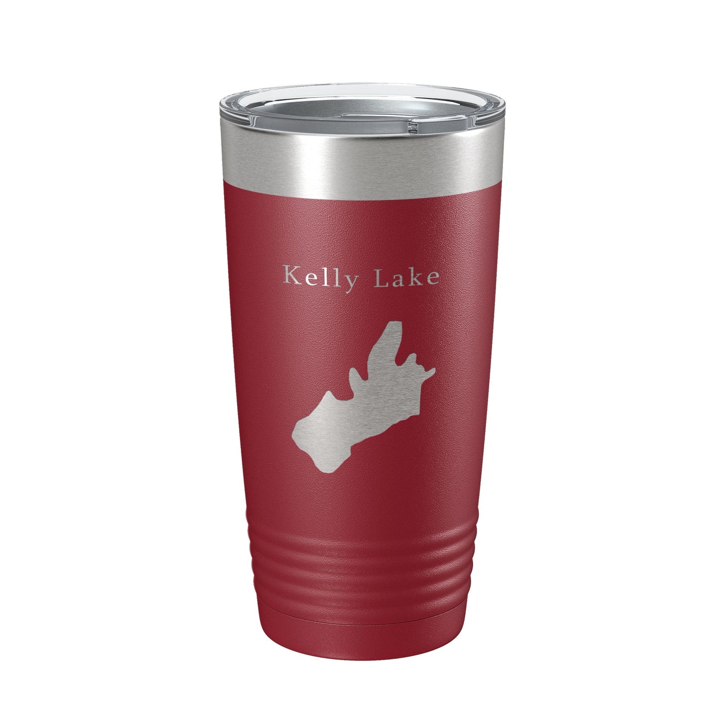 Kelly Lake Map Tumbler Travel Mug Insulated Laser Engraved Coffee Cup California 20 oz-18