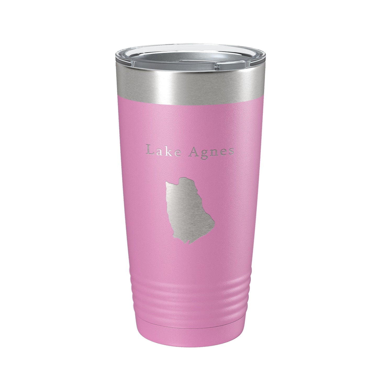 Lake Agnes Map Tumbler Travel Mug Insulated Laser Engraved Coffee Cup Colorado 20 oz-14