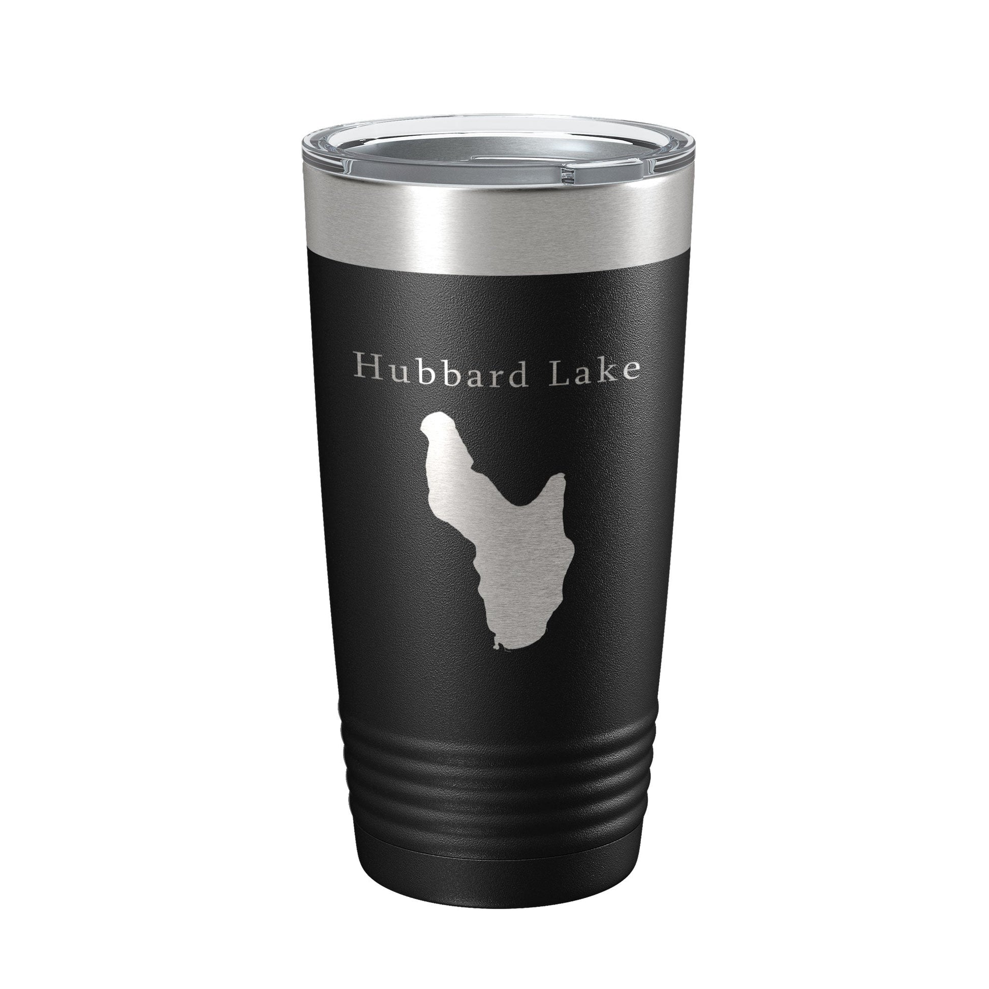 Hubbard Lake Map Tumbler Travel Mug Insulated Laser Engraved Coffee Cup Michigan 20 oz-5