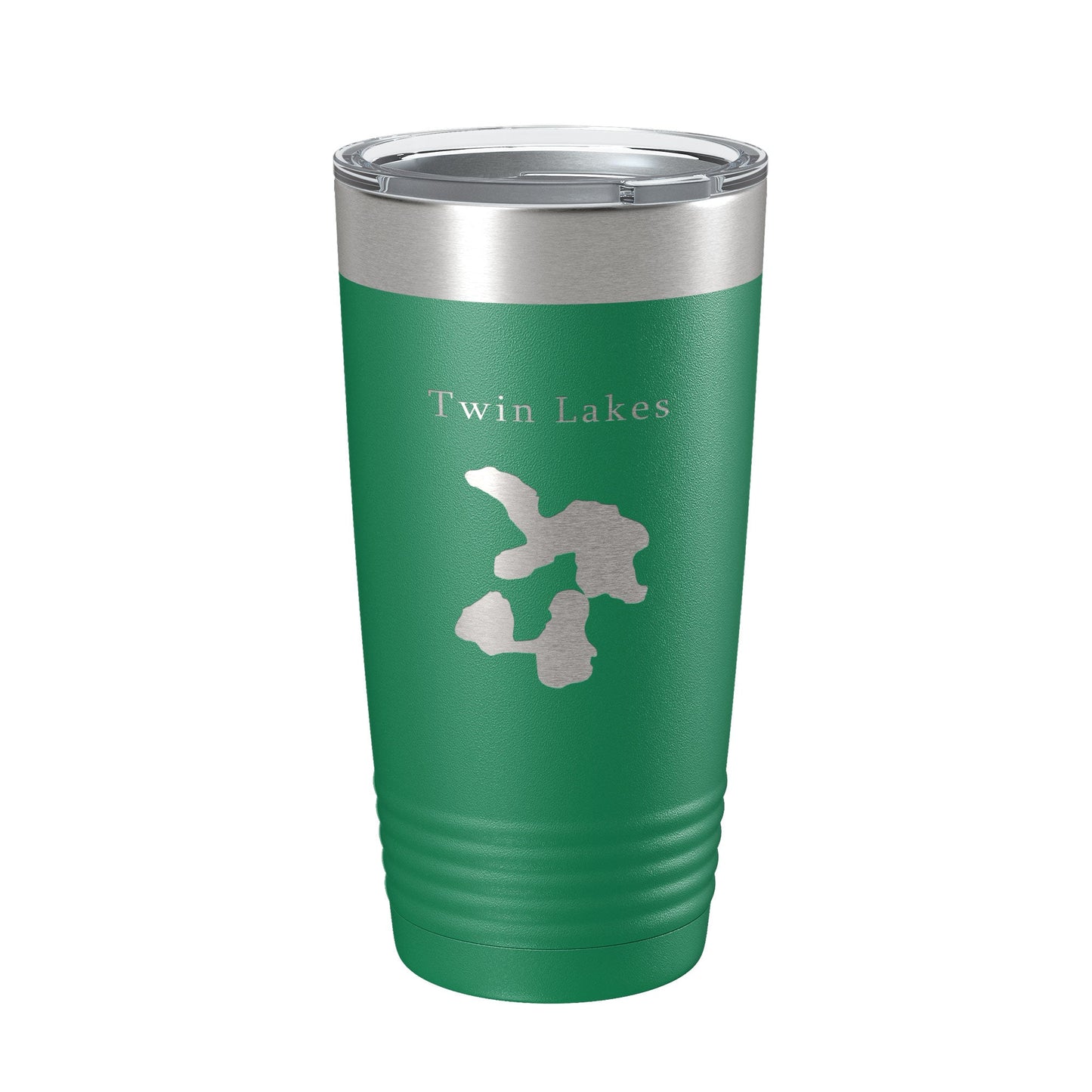Twin Lakes Bovey Map Tumbler Travel Mug Insulated Laser Engraved Coffee Cup Minnesota 20 oz-9