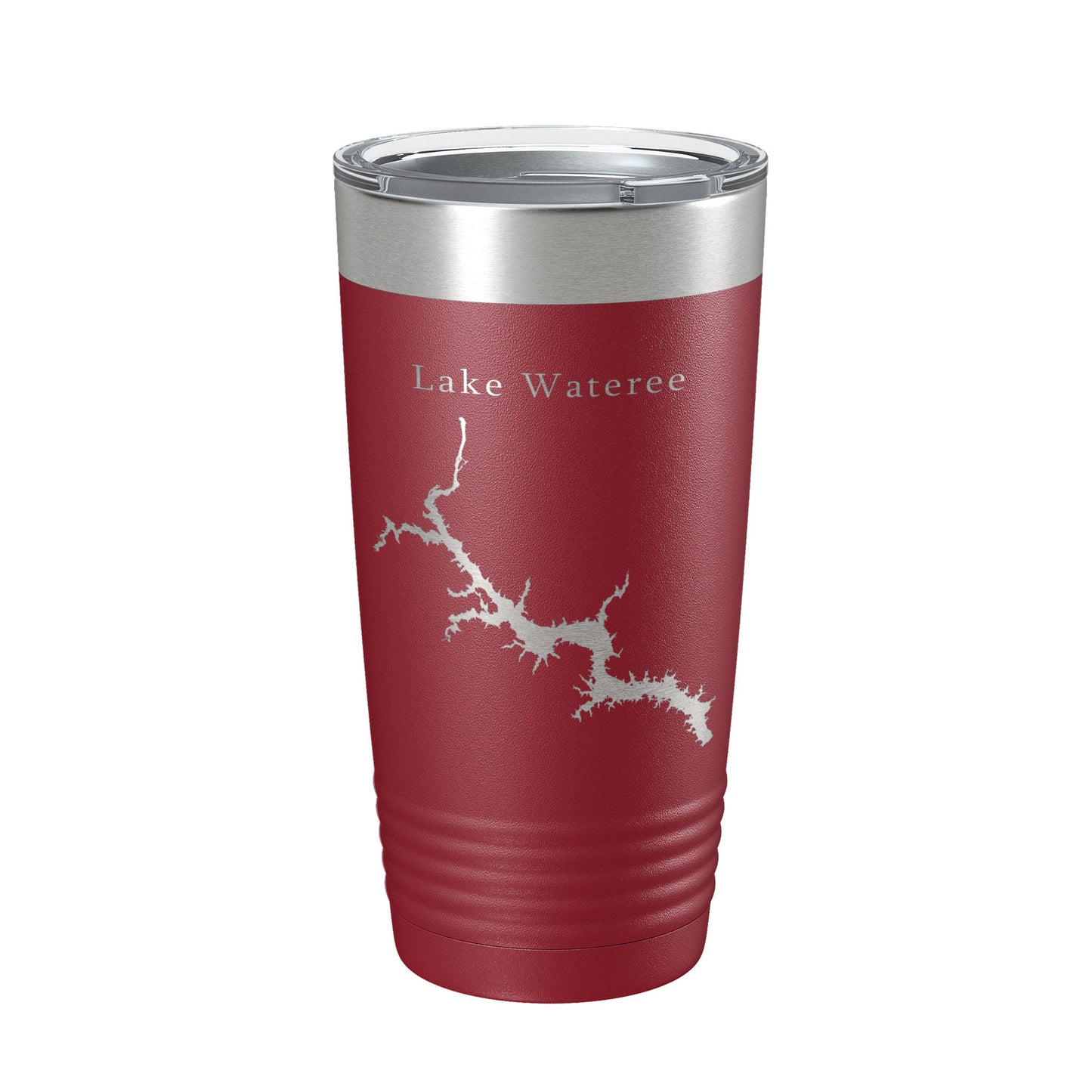 Lake Wateree Stumpy Pond Map Tumbler Travel Mug Insulated Laser Engraved Coffee Cup South Carolina 20 oz-18