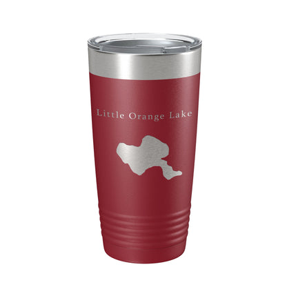 Little Orange Lake Map Tumbler Travel Mug Insulated Laser Engraved Coffee Cup Florida 20 oz-18