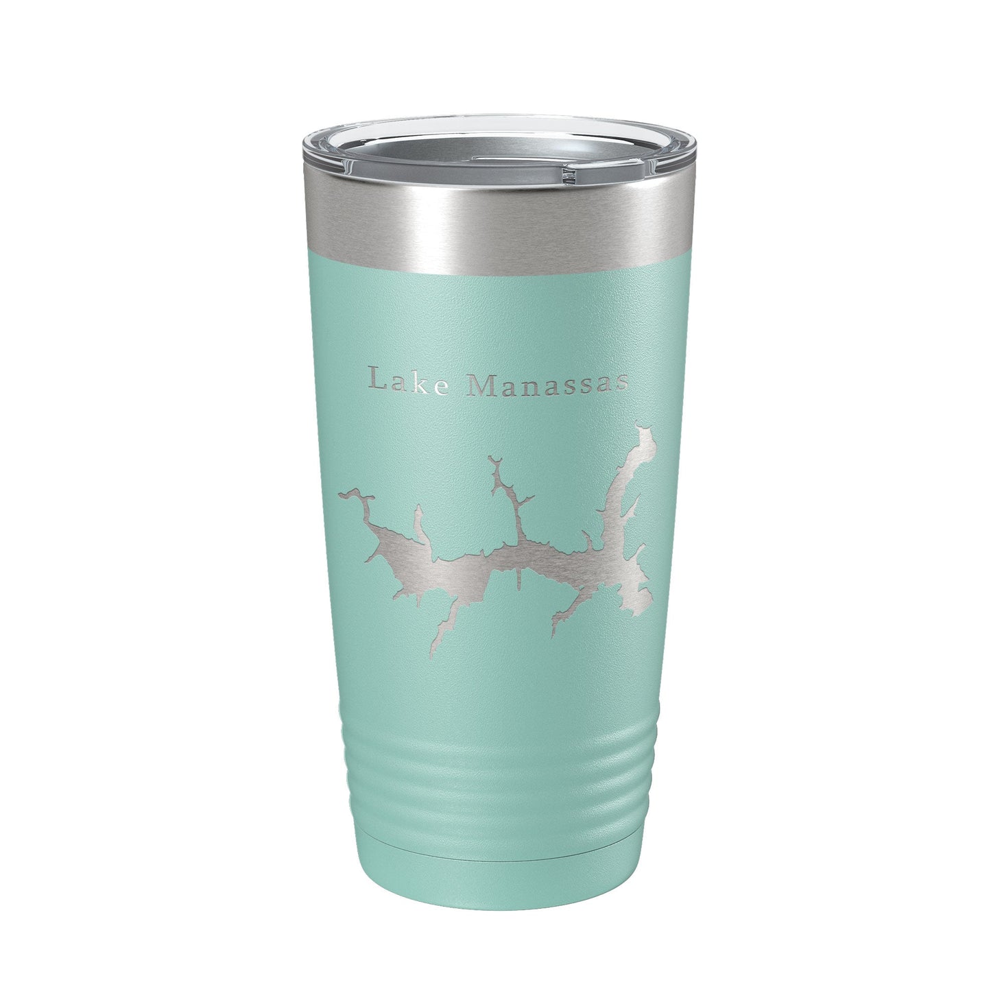 Lake Manassas Map Tumbler Travel Mug Insulated Laser Engraved Coffee Cup Virginia 20 oz-12