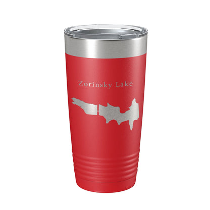 Zorinsky Lake Map Tumbler Travel Mug Insulated Laser Engraved Coffee Cup Edward Omaha Nebraska 20 oz-10