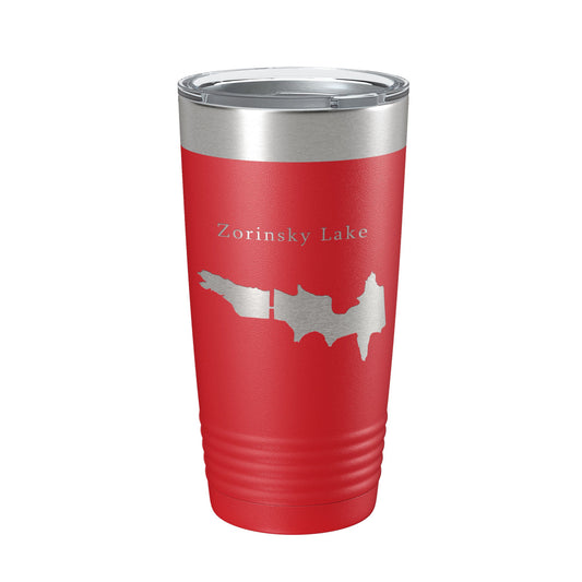 Zorinsky Lake Map Tumbler Travel Mug Insulated Laser Engraved Coffee Cup Edward Omaha Nebraska 20 oz-10