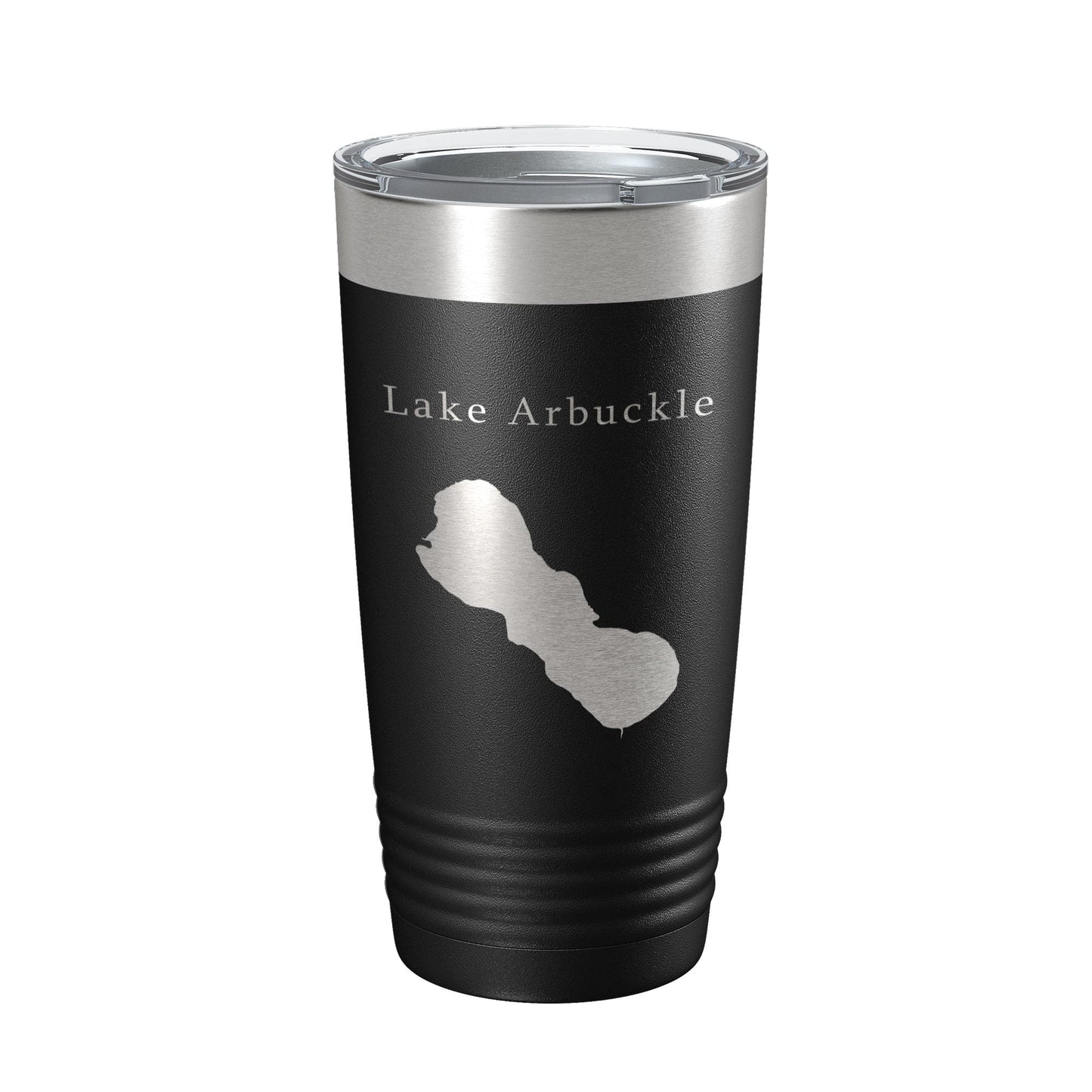 Lake Arbuckle Map Tumbler Travel Mug Insulated Laser Engraved Coffee Cup Florida 20 oz-5