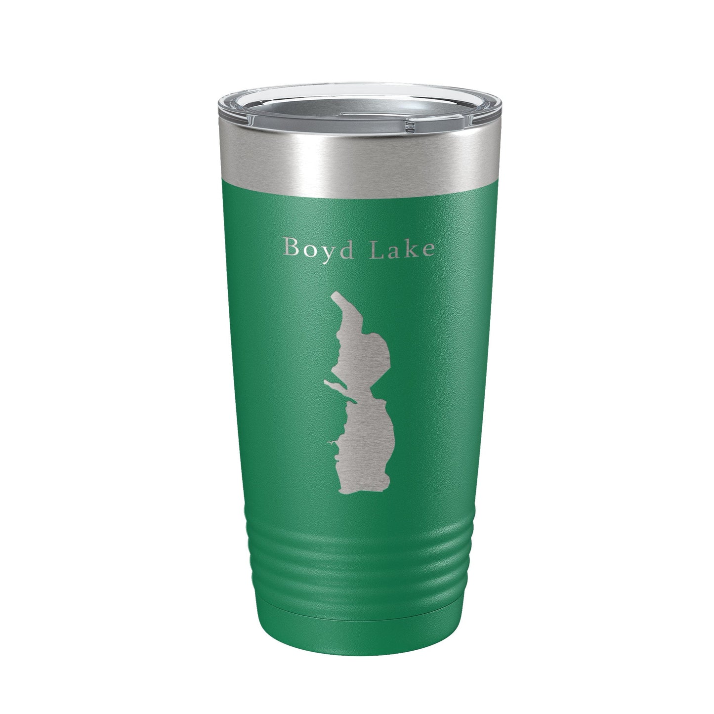 Boyd Lake Map Tumbler Travel Mug Insulated Laser Engraved Coffee Cup Colorado 20 oz-9