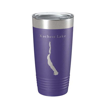 Kachess Lake Map Tumbler Travel Mug Insulated Laser Engraved Coffee Cup Washington 20 oz-15