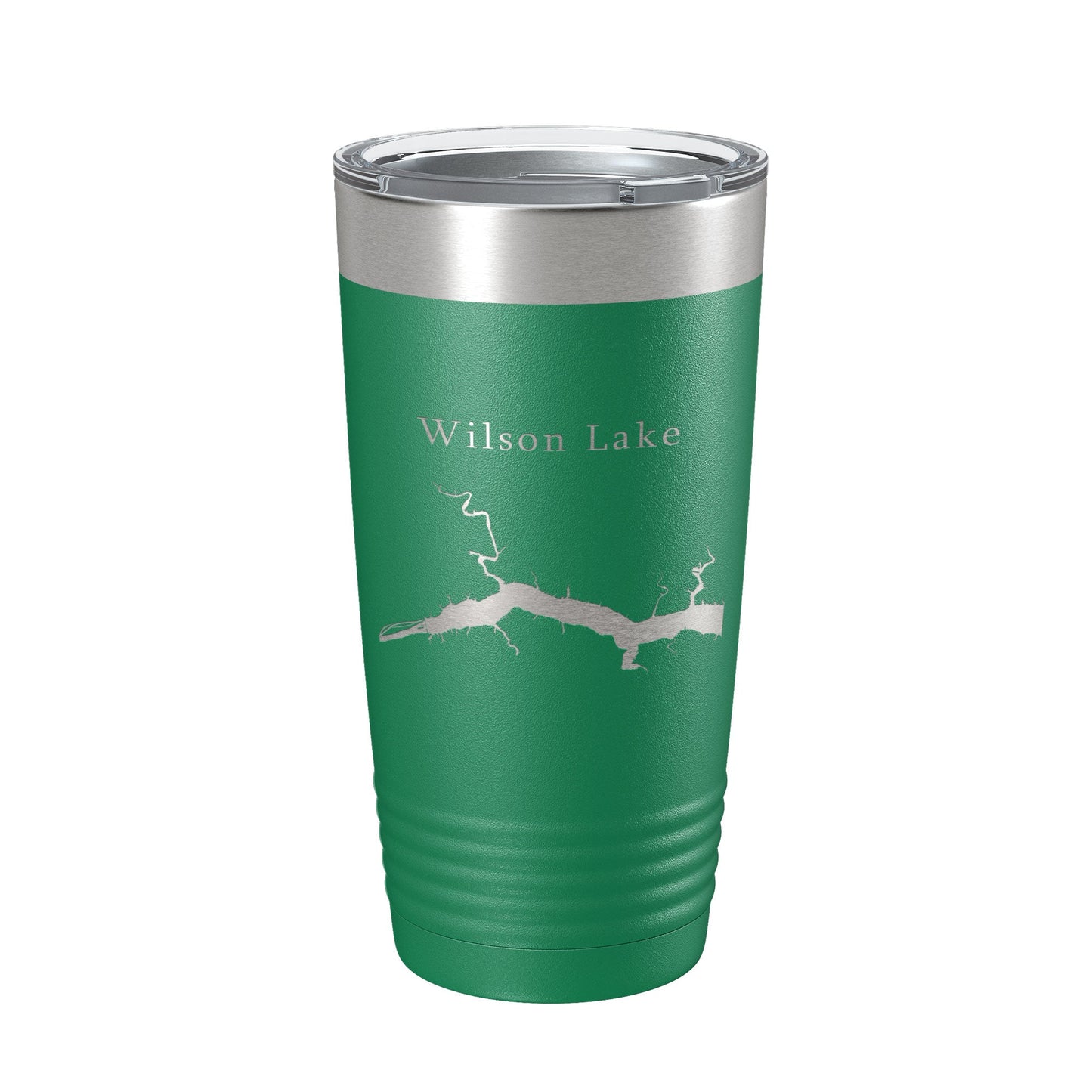 Wilson Lake Map Tumbler Travel Mug Insulated Laser Engraved Coffee Cup Alabama 20 oz-9