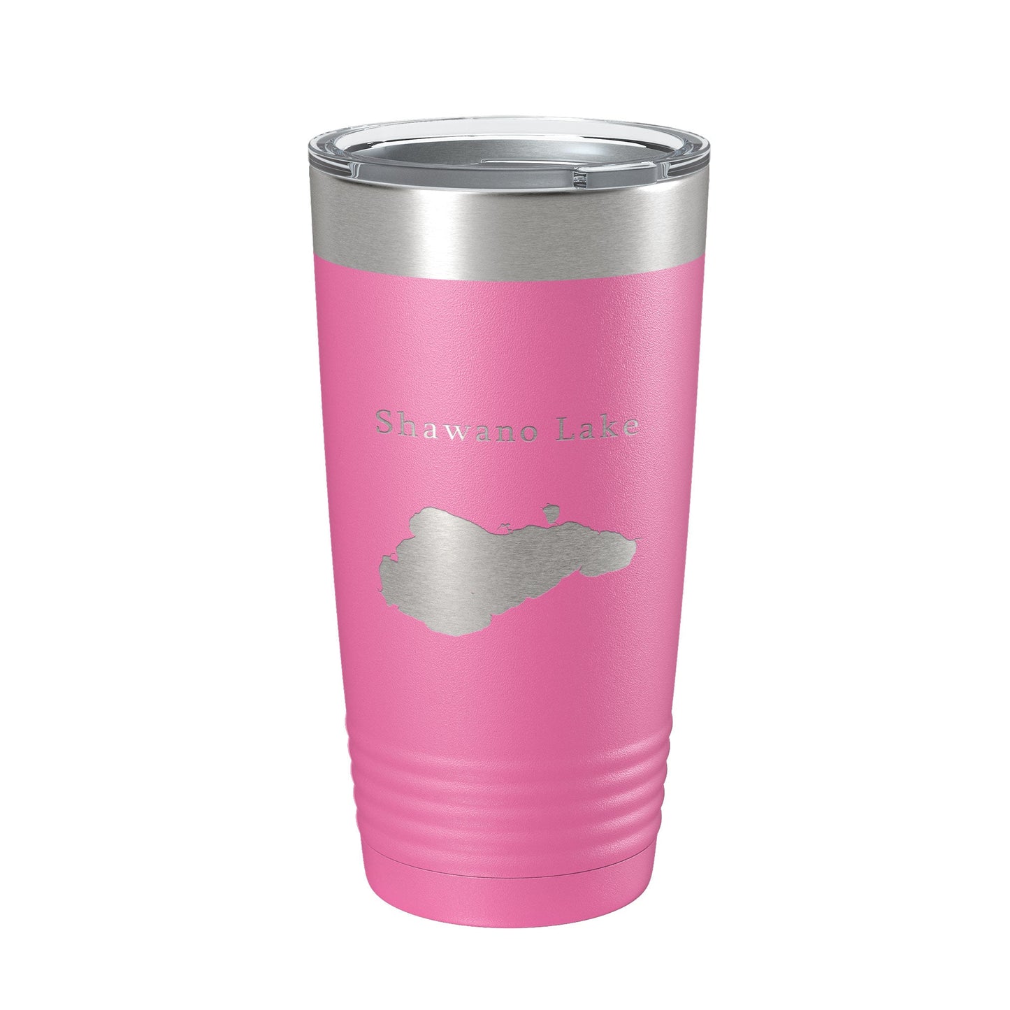 Shawano Lake Map Tumbler Travel Mug Insulated Laser Engraved Coffee Cup Wisconsin 20 oz-11